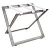 Soporte de Maletas Inox Cintas Piel